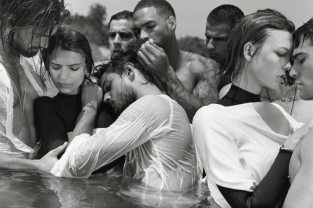 Emily Ratajkowski & Karlie Kloss by Bruce Weber. CR Fashion Book Fall 2013