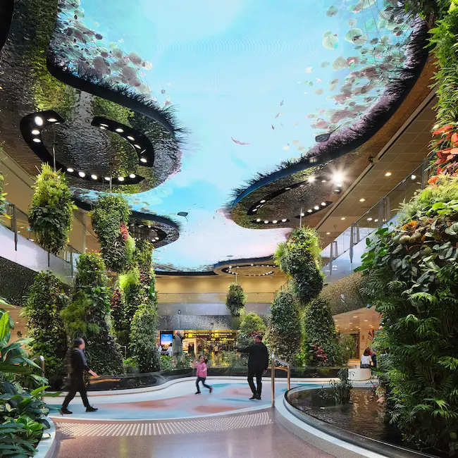 Changi Terminal 2 New Airport Langage by Boiffils Architectures